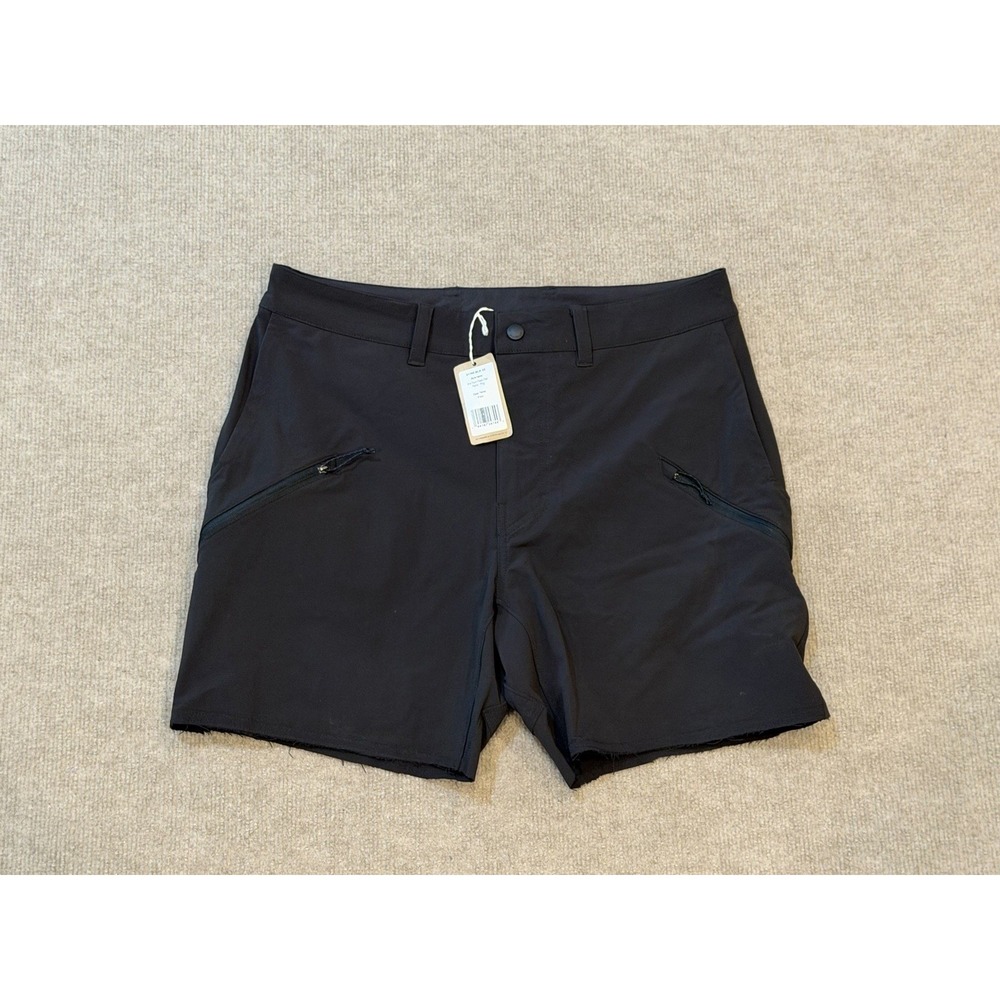 Patagonia Black Activewear Shorts Women's Size 10 Waist 32 Cropped NWT